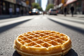 Вафельная разметка на перекрестках — что означает, как проезжать и какие штрафы в 2025 году