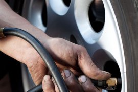 Выездная замена и подкачка колёс - район Черёмушки