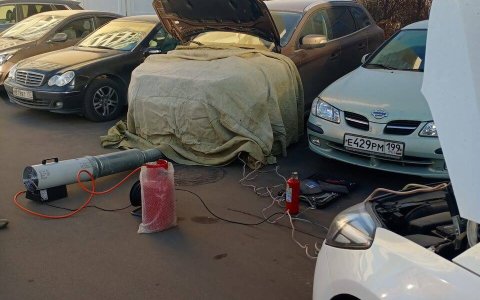 Разморозка автомобиля