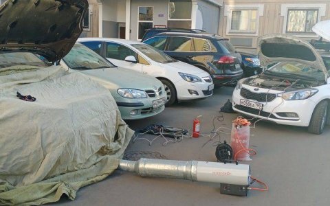 Отогреть автомобиль в Москве