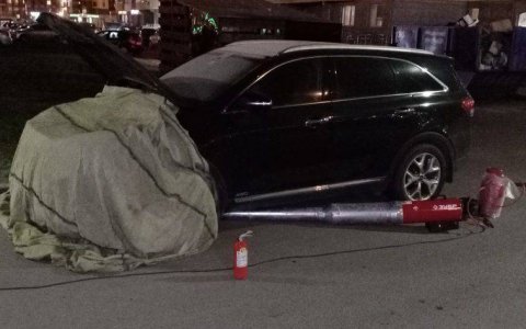 Отогрев дизельного автомобиля в Москве