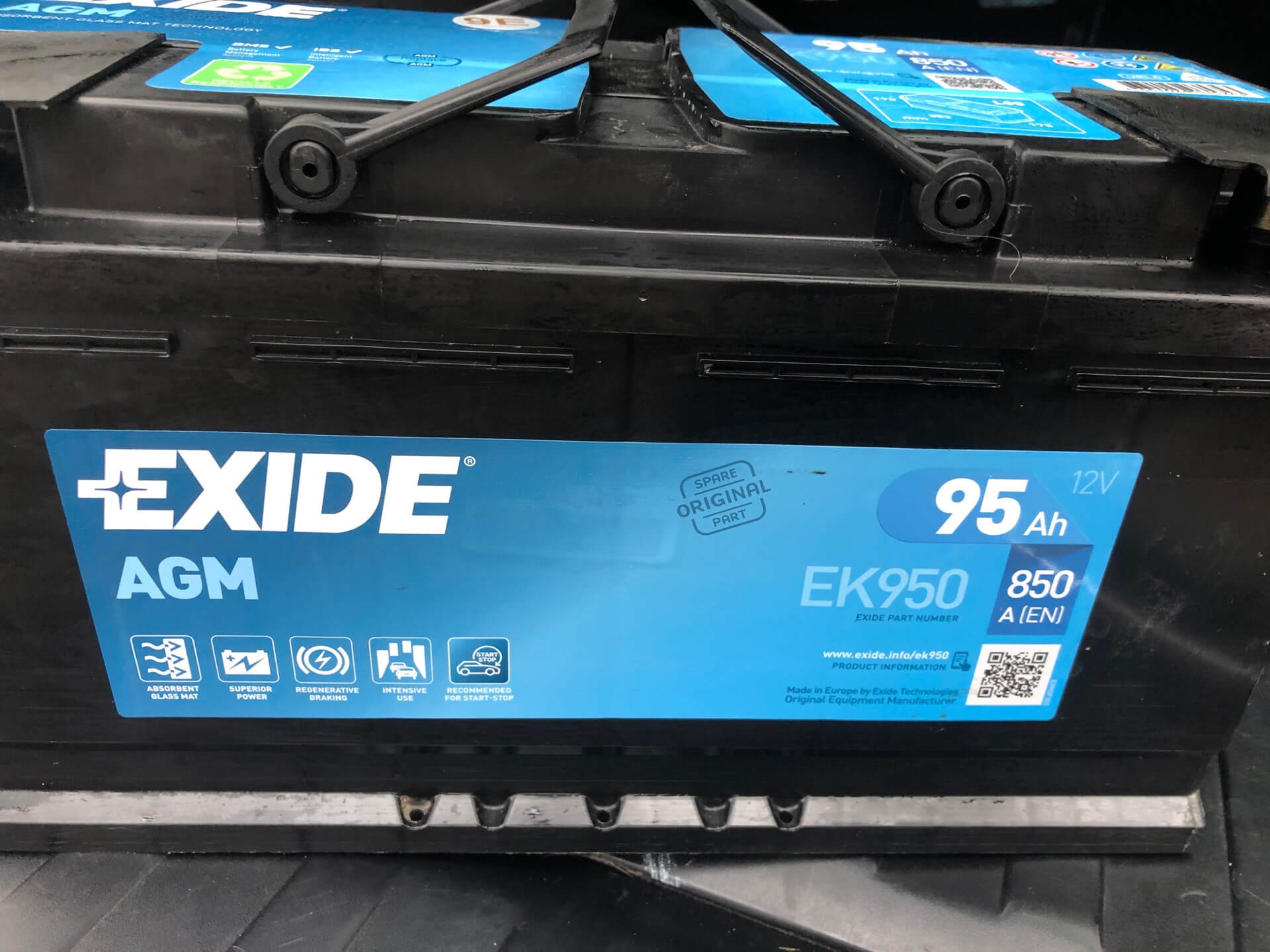 Аккумулятор е. Аккумулятор АГМ Exide 95. Аккумулятор BMW x5 e70 AGM. АКБ 95 Exide AGM. АКБ Эксайд AGM.